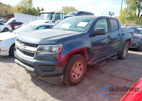 2019 Chevrolet Colorado Wt z USA, uszkodzony, nr VIN 1GCGSBEA4K1125294